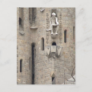 La Sagrada Família, Barcelona Postcard