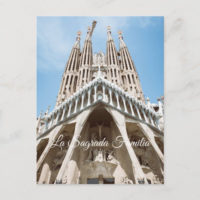 La Sagrada Familia, Barcelona Postcard (Front)