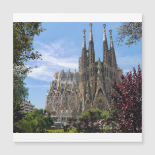 La Sagrada Familia, Barcelona, Spain Magnet
