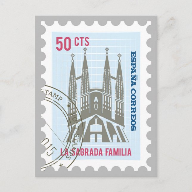 La Sagrada Familia Postcard (Front)