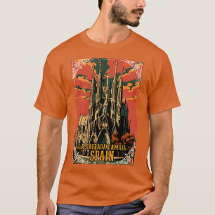 La Sagrada Familia Spain Art Spanish Heritage T-Shirt