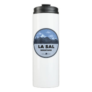 La Sal Mountains Utah Camping Thermal Tumbler
