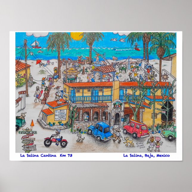 La Saliina Cantina Poster (Front)