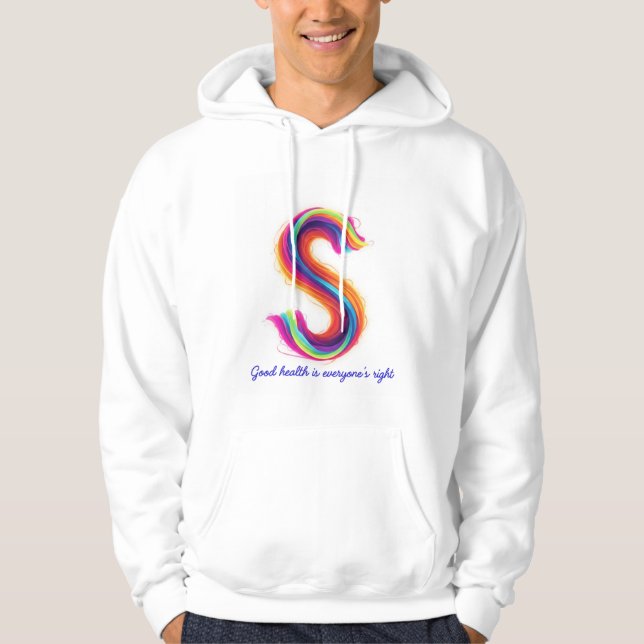 La salud un derecho de todos hoodie (Front)