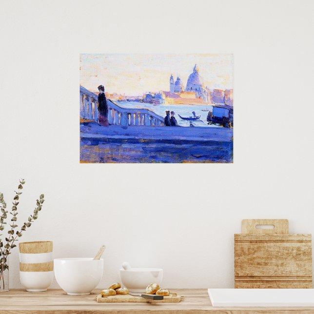 La Salute from Ponte della Paglia Poster (Kitchen)