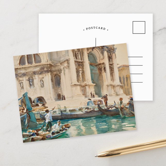 La Salute, Venice | John Singer Sargent Postcard (Creator Uploaded)