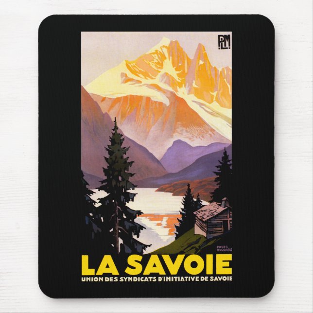La Savoie Mouse Mat (Front)