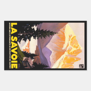 La Savoie Rectangular Sticker