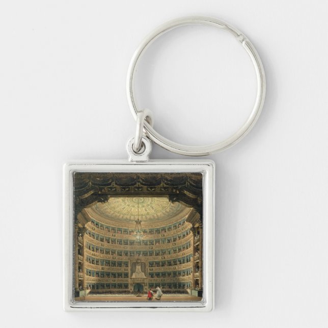 La Scala, Milan, during a performance Key Ring (Front)