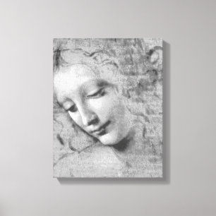 La Scapigliata by Leonardo da Vinci Canvas Print