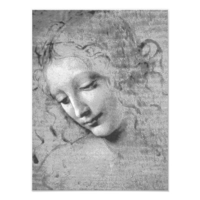 La Scapigliata by Leonardo da Vinci Photo Print (Front)