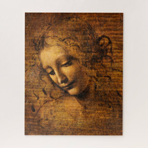 La Scapiliata, 1506-1508 by Leonardo da Vinci Jigsaw Puzzle