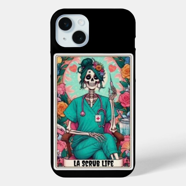 La Scrub Life - Nurse - Tarot Card Collection Case-Mate iPhone Case (Back)