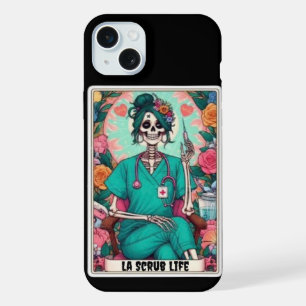 La Scrub Life - Nurse - Tarot Card Collection iPhone 15 Plus Case