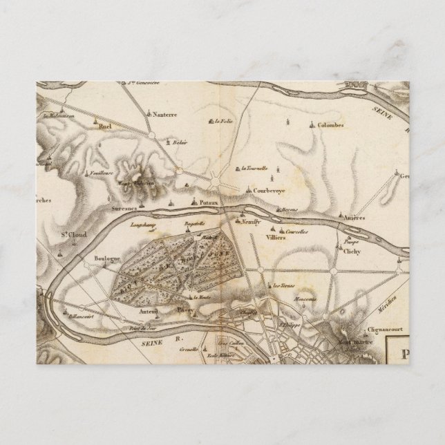 La Seine Postcard (Front)