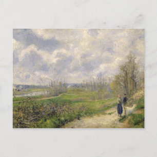 La Sente du Chou, near Pontoise, 1878 Postcard