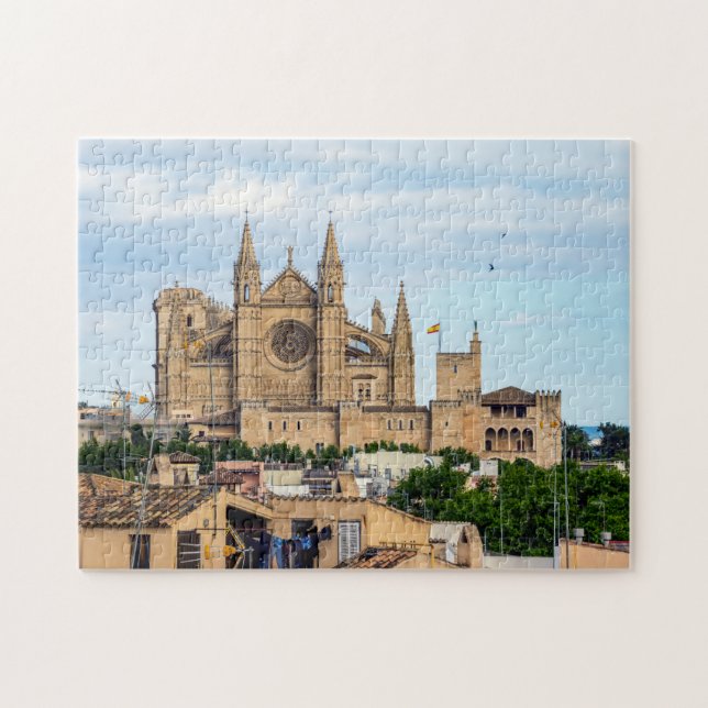 La Seu, the Cathedral of Palma de Mallorca - Spain Jigsaw Puzzle (Horizontal)