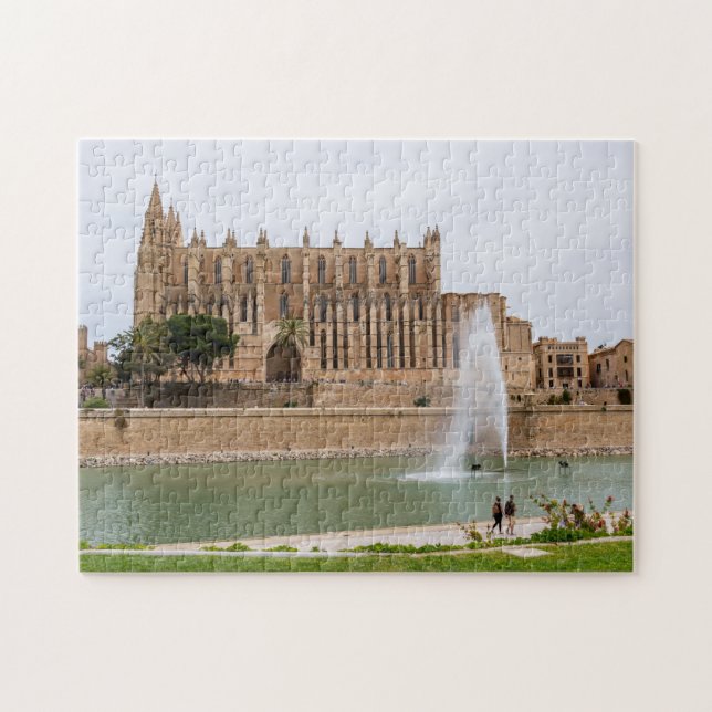La Seu, the Cathedral of Palma de Mallorca - Spain Jigsaw Puzzle (Horizontal)