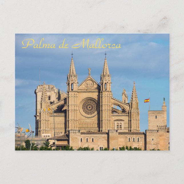 La Seu, the Cathedral of Palma de Mallorca - Spain Postcard (Front)