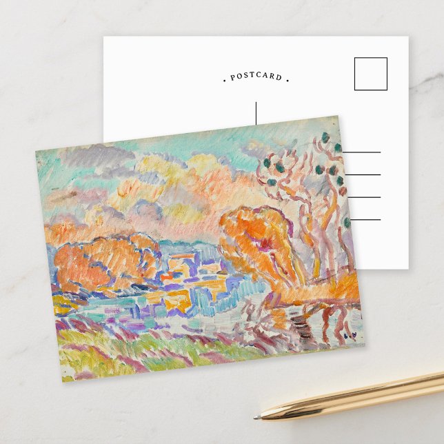 La Sologne | Louis Valtat Postcard (Creator Uploaded)