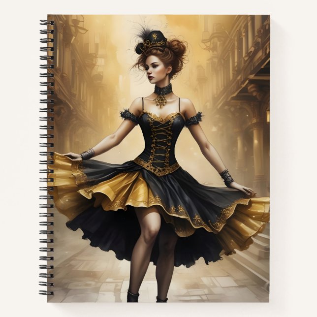 La Sombra Mecánica Notebook (Front)