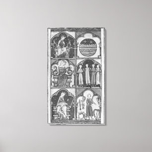 La Somme le Roi', by Lambert le Petit, 1311 Canvas Print