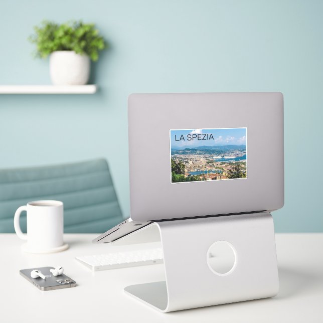 La Spezia Cityscape Liguria Italy Holiday Souvenir (Laptop On Desk)