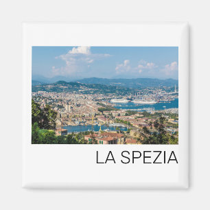 La Spezia Cityscape Liguria Italy Holiday Souvenir Magnet