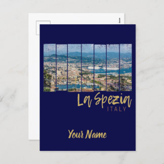 La Spezia Liguria Italy Vintage Souvenir Holiday Postcard