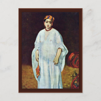 La Sultans By Manet Edouard Postcard