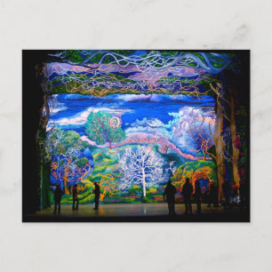 LA SYLPHIDE tech rehearsal post card