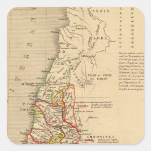 La Terre Sainte sous Salomon Square Sticker