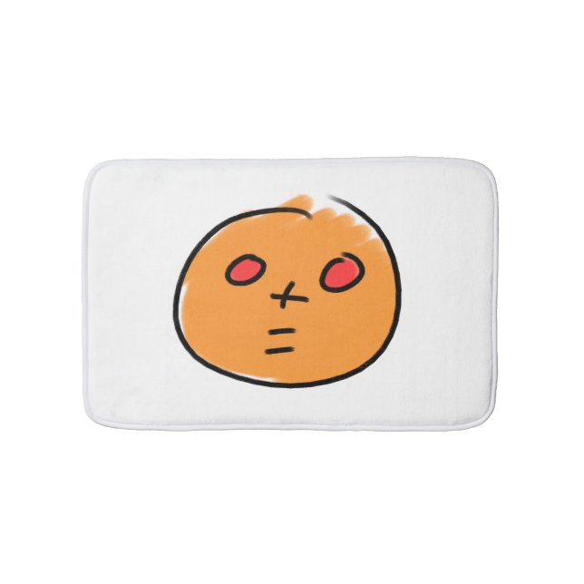 LA TETE A TOTO Graphic Art Bath Mat (Front)