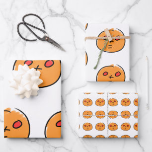 LA TETE A TOTO WRAPPING PAPER Set 3