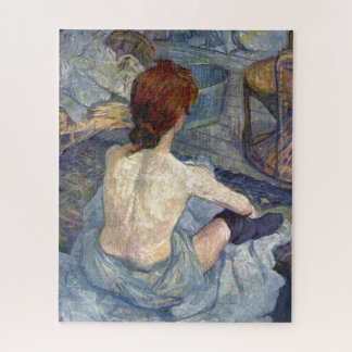 La Toilette Rousse - Toulouse-Lautrec Painting Jigsaw Puzzle