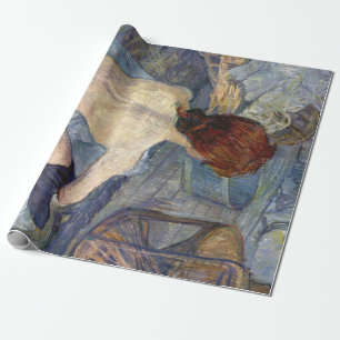La Toilette Rousse - Toulouse-Lautrec Painting Wrapping Paper