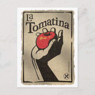 La Tomitina Postcard