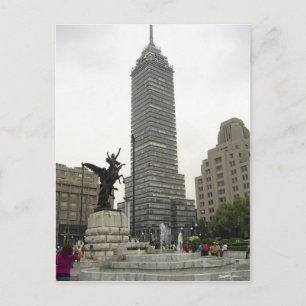 La Torre Latinoamericana desde Bellas Artes Postcard