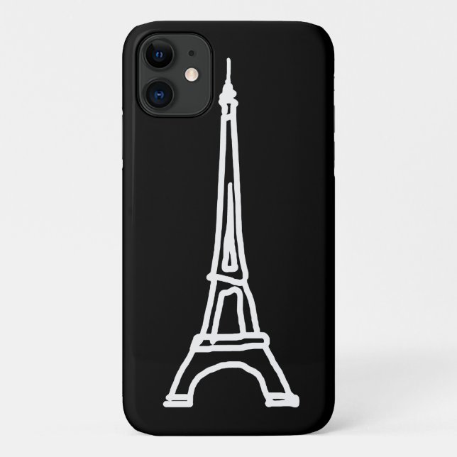 La Tour Eiffel Case-Mate iPhone Case (Back)