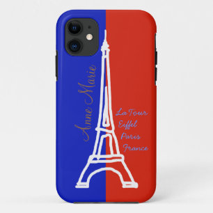 la tour Eiffel Paris personalised iPhone 11 Case