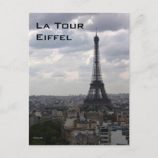 La Tour Eiffel Postcard