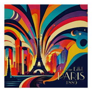 La Tour Eiffel  Poster