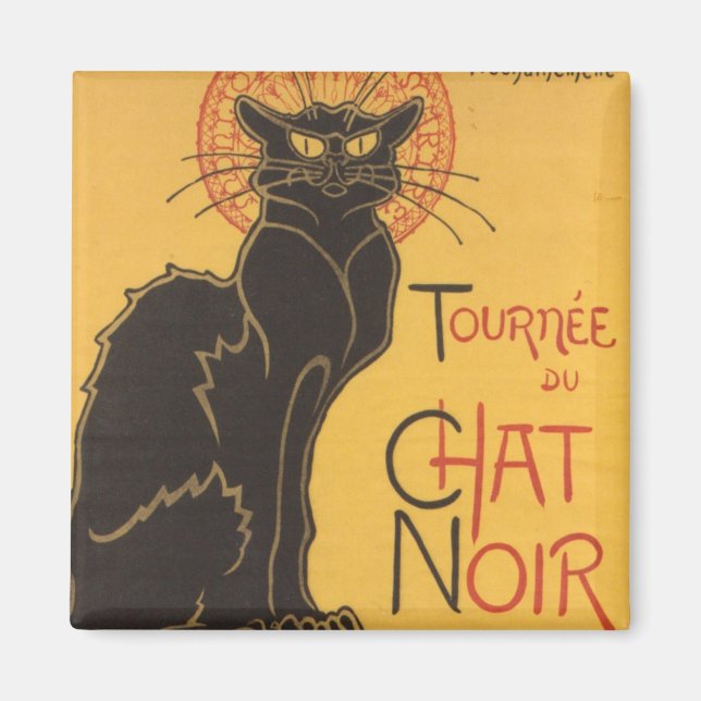La tournée du Chat Noir Magnet (Front)