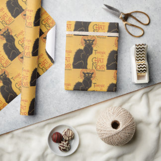 La tournée du Chat Noir Wrapping Paper