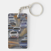 LA Traffic Keychain