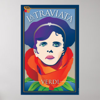 La Traviata, Opera Poster