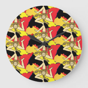 La Trinacria Clock