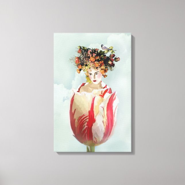 La Tulipe Canvas Print (Front)