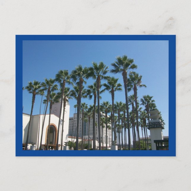  LA  UNION STATION Postcard (Front)