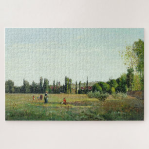 La Varenne Saint Hilaire (1863) - Camille Pissarro Jigsaw Puzzle
